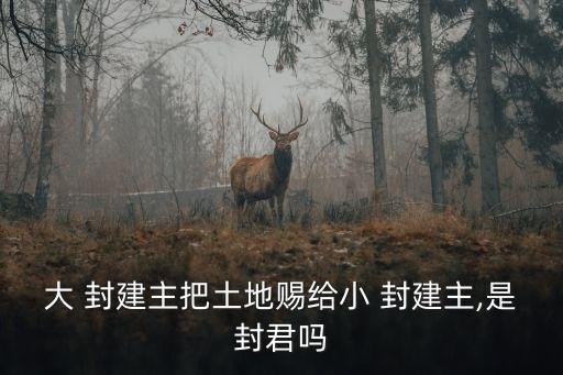 封建主,中國古代稱之為天子、諸侯、大夫歐洲中世紀稱之農奴主