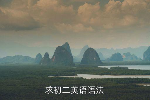 求初二英語語法