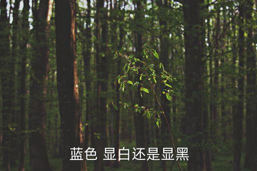 藍色顯白嗎,膚色白皙的人藍色都不黑很顯白!