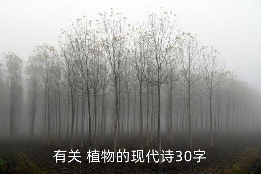 關于植物的現代詩,【《星期二特寫》第二集:關于愛和忠誠