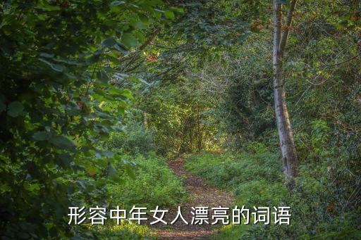 形容中年女人漂亮的詞語(yǔ)