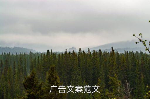 廣告文案模板，廣告文案范文