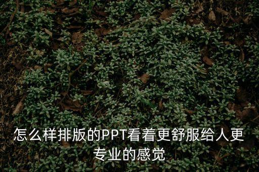 ppt排版技巧，請問有沒有教PPT怎么排版的課程