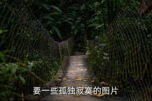 要一些孤獨(dú)寂寞的圖片