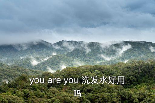 you are you 洗發(fā)水好用嗎
