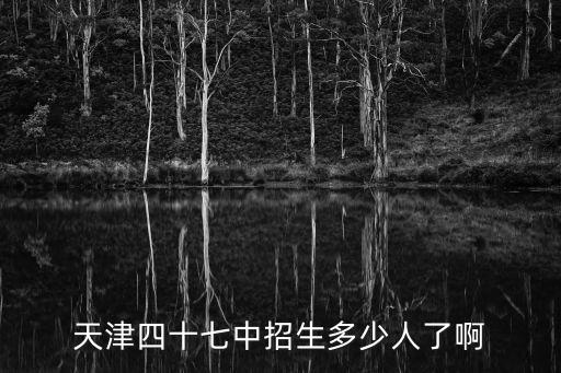 天津四十七中招生多少人了啊