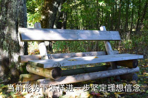 當前形勢下怎樣進一步堅定理想信念