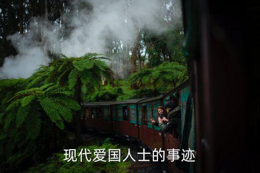 現代愛國人士，近現代愛國名人事例
