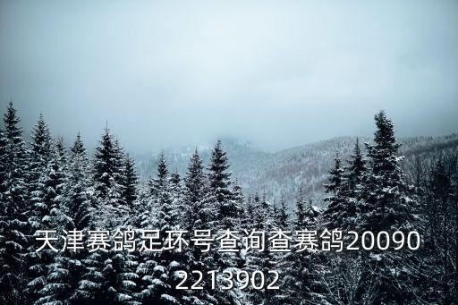 天津賽鴿足環號查詢查賽鴿200902213902