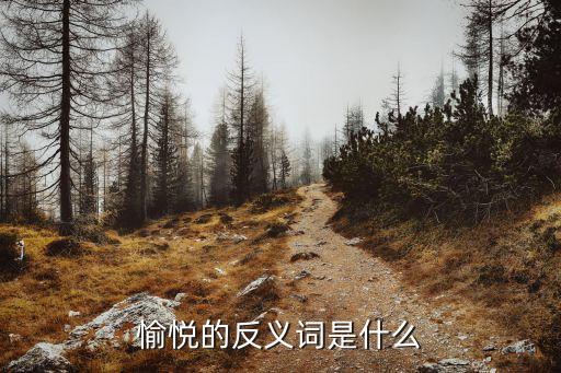 愉悅的反義詞是什么