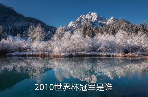 2010世界杯冠軍是誰