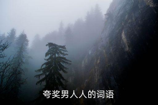 夸獎(jiǎng)男人人的詞語(yǔ)