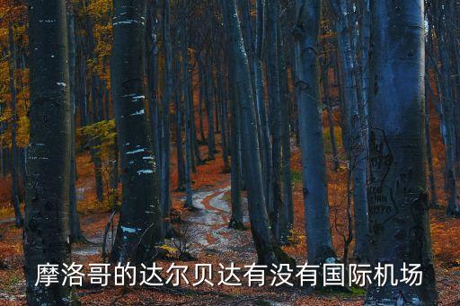 摩洛哥的達爾貝達有沒有國際機場