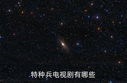 特種兵電視劇有哪些
