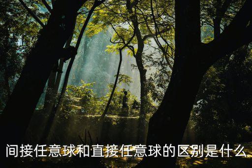 間接任意球，什么是間接任意球