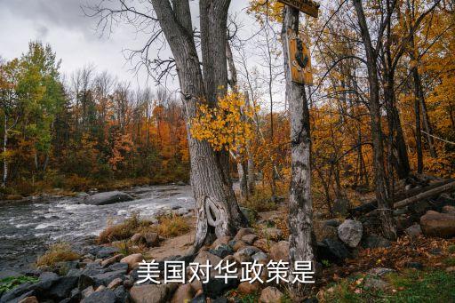 美國對華政策是