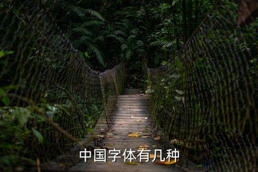 中國(guó)字體有幾種
