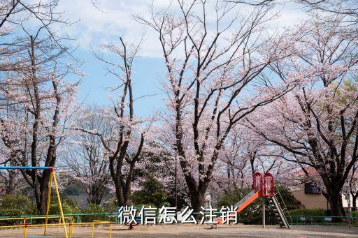 微信怎么注銷
