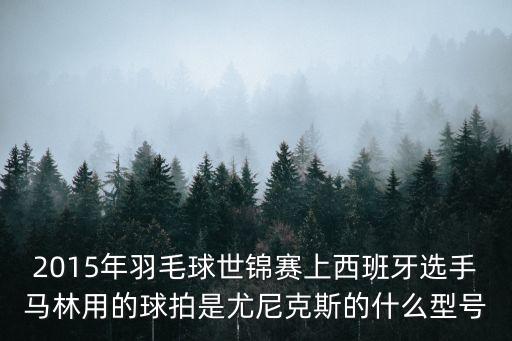 馬林羽毛球，馬林的打法是什么