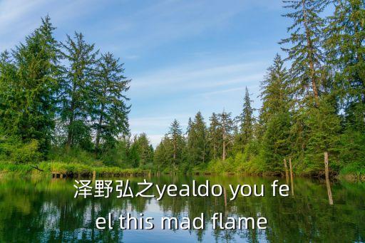 澤野弘之，澤野弘之yealdo you feel this mad flame