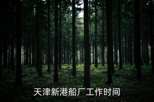 天津新港船廠工作時間