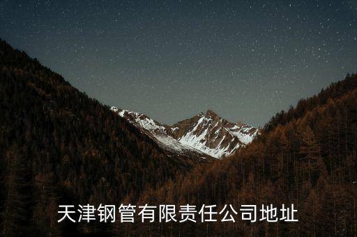 天津鋼管有限責(zé)任公司地址