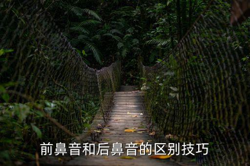 前鼻音和后鼻音的區(qū)分技巧，怎么區(qū)分前鼻音和后鼻音