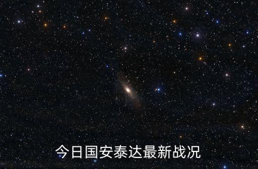 今日國安泰達最新戰況