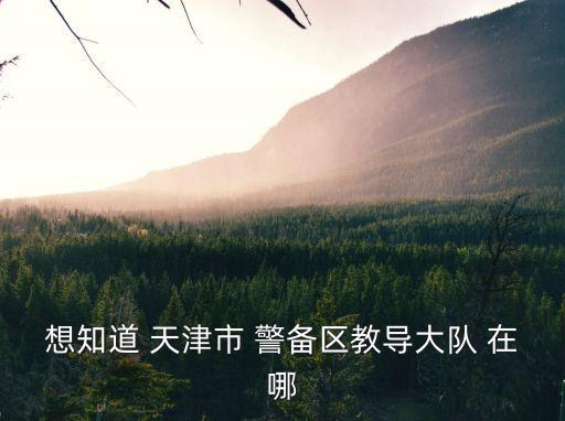 天津市警備區(qū)架構(gòu)，天津市河西區(qū)浦口道警備司令部地址