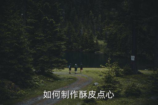 如何制作酥皮點心