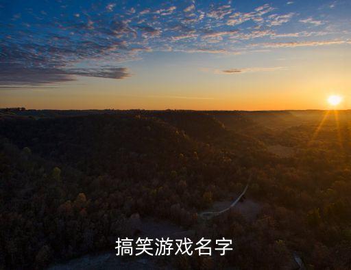 搞笑游戲名字，搞笑游戲名字