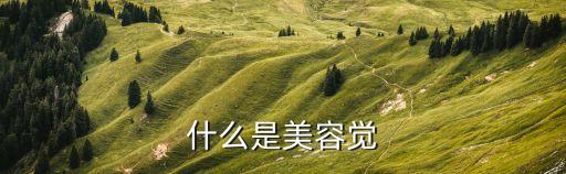 什么是美容覺