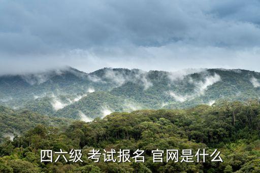  四六級 考試報名 官網(wǎng)是什么