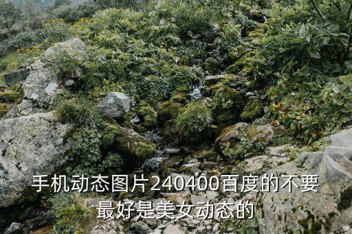 手機動態圖片240400百度的不要最好是美女動態的
