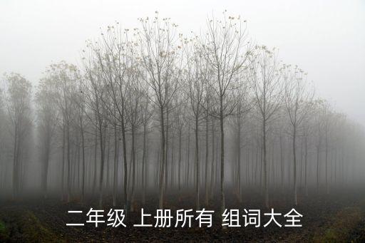 二年級上冊組詞,語文學習如馬拉松學生十年堅持積累詞匯習字