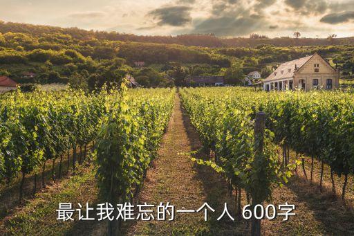 令我難忘的一個(gè)人，一個(gè)令我難忘的人400字要快點(diǎn)的