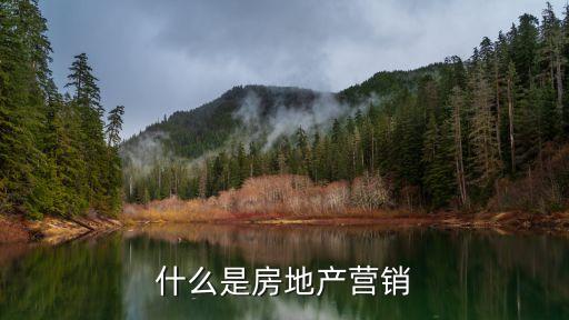 什么是房地產營銷