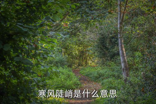 寒風料峭，寒風料峭的近義詞