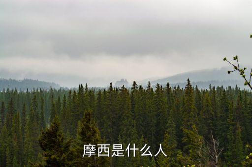摩西是什么人