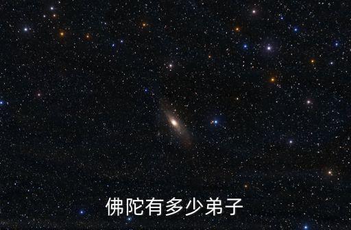 佛陀有多少弟子