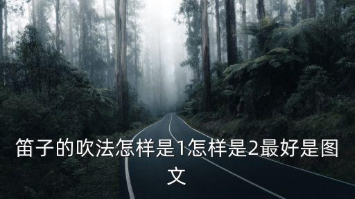 笛子的吹法怎樣是1怎樣是2最好是圖文