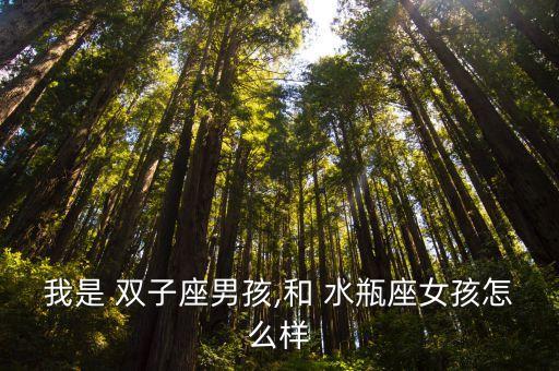 雙子男和水瓶女,雙子男配水瓶女真是一對熱戀中的情侶