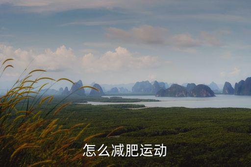 怎么減肥運動