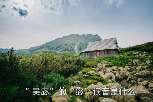 “ 吳宓”的“宓”讀音是什么