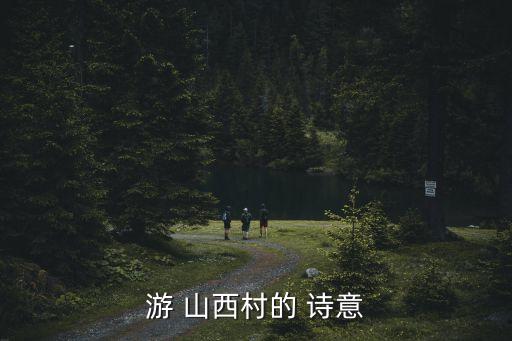 游山西村的詩(shī)意,詩(shī)人以游村經(jīng)歷寫(xiě)村歌體現(xiàn)樂(lè)趣
