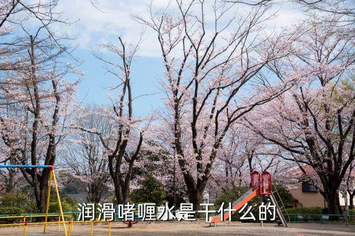 潤(rùn)滑啫喱水是干什么的