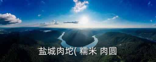 鹽城肉坨( 糯米 肉圓