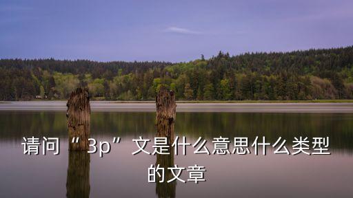 請問“ 3p”文是什么意思什么類型的文章