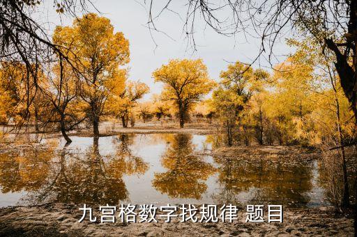 九宮格題目,數獨九宮格子解答:18世紀瑞士數學游戲