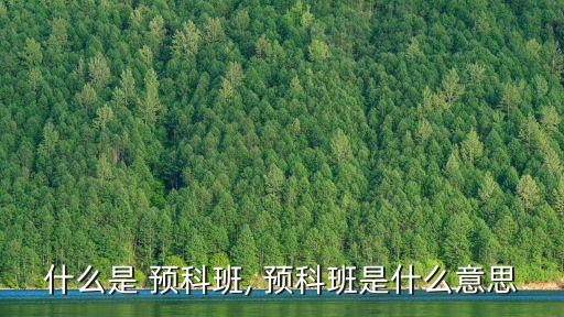 預科班是什么意思,什么樣的學生上預科?一年后拿到畢業證